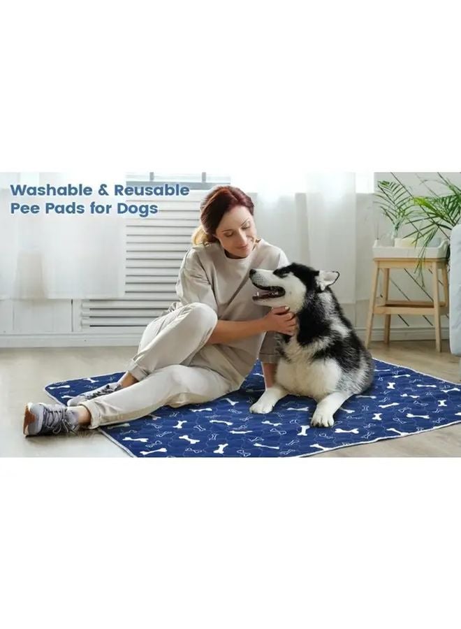 Grey Bone Pet Mat for Dogs and Cats Washable Durable Plastic Floor Mat Size M - Image 5
